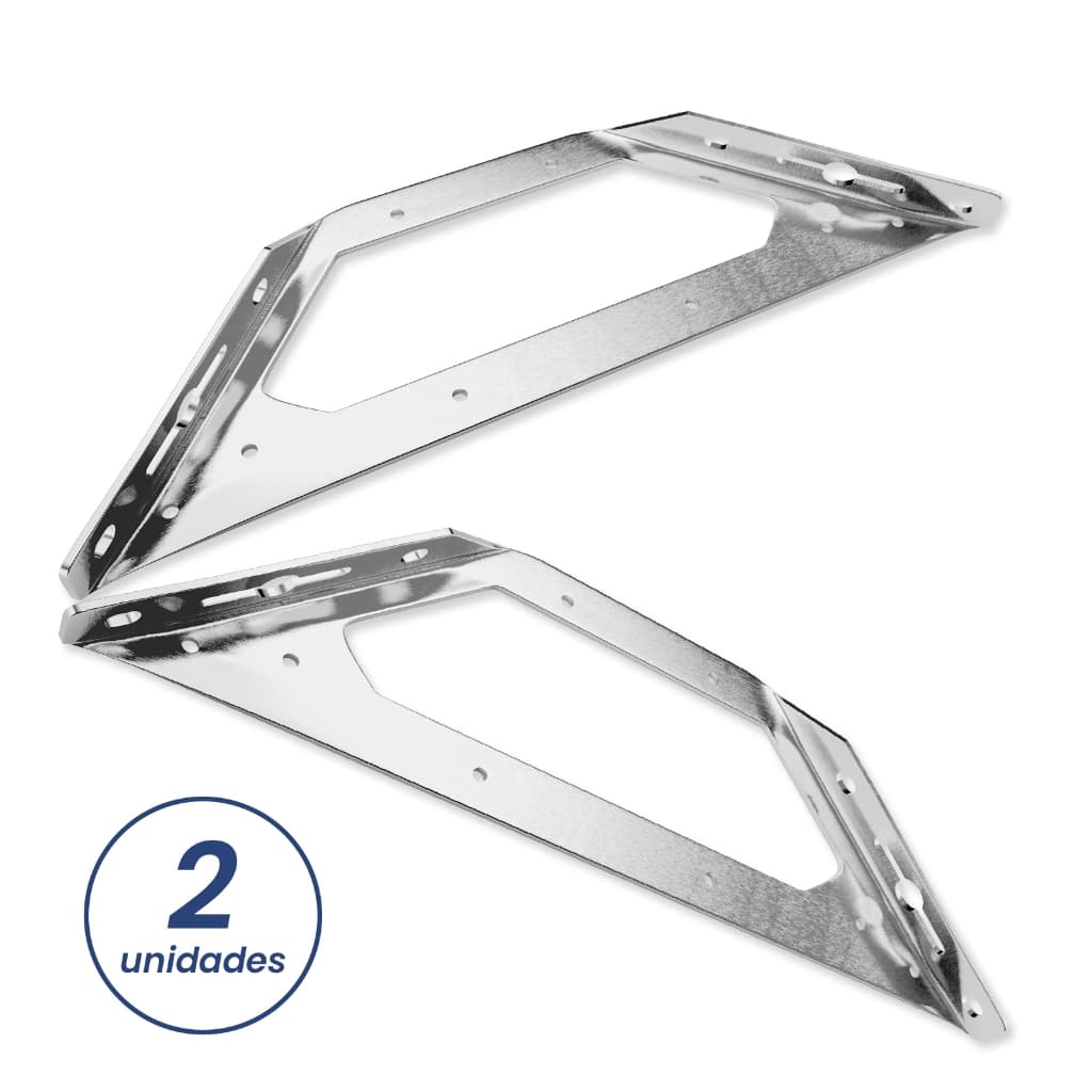 KIT 2 Ângulo de aço inoxidável canto suportes cinta canto comum fixador móveis porta gabinete  aço inoxidável