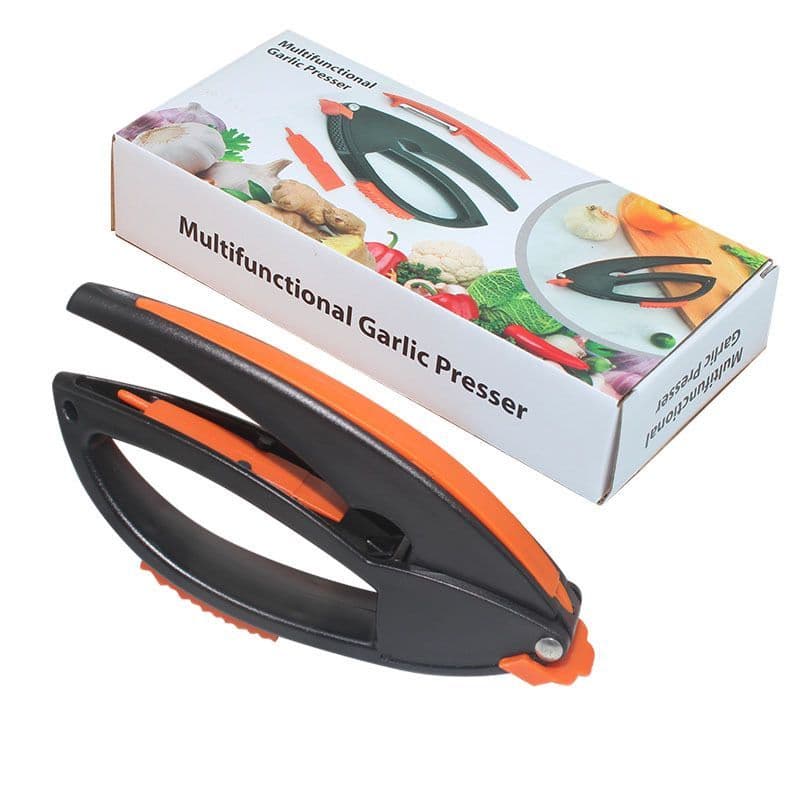 Espremedor De Alho E Frutas Multifuncional para esmagar, fatiar e picar alho Manual - N66494