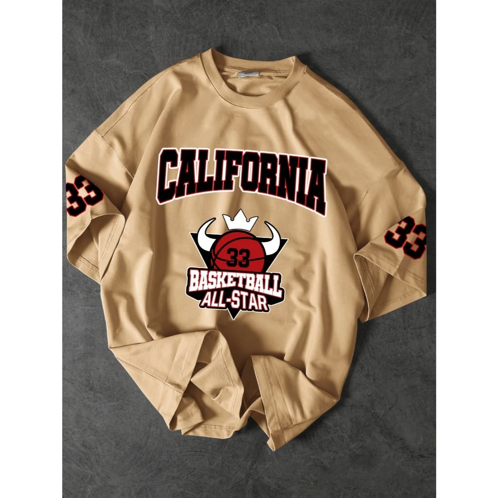 camiseta oversized masculina unissex 100% algodão treino estilo largo basquete u.s.a