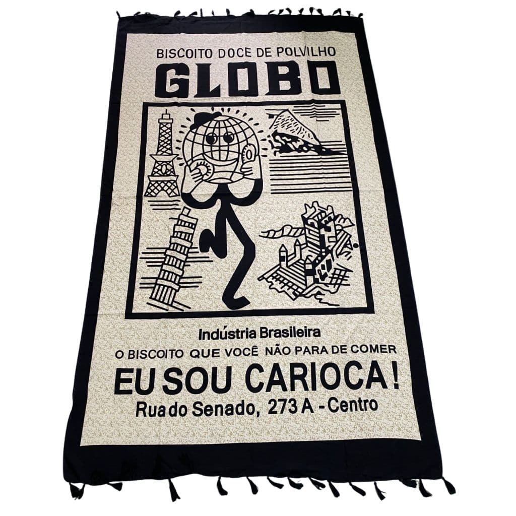 Canga Praia Poliéster Biscoito Globo Moda Verão Piscina Estampa Tecido Fino