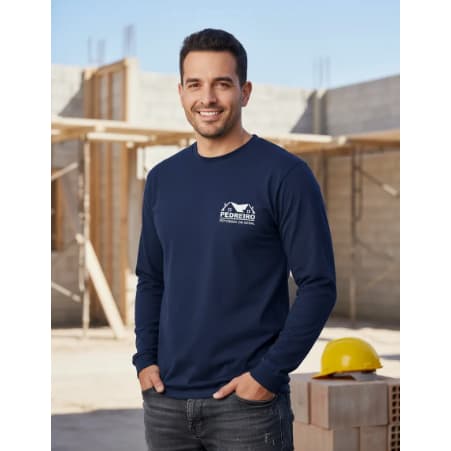 Camiseta De Trabalho Pedreiro Uniforme Profissional Autônomo