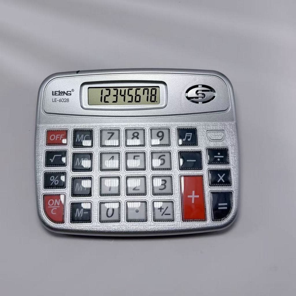Calculadora Eletrônica 8 Dígitos LE-6028 - Lelong