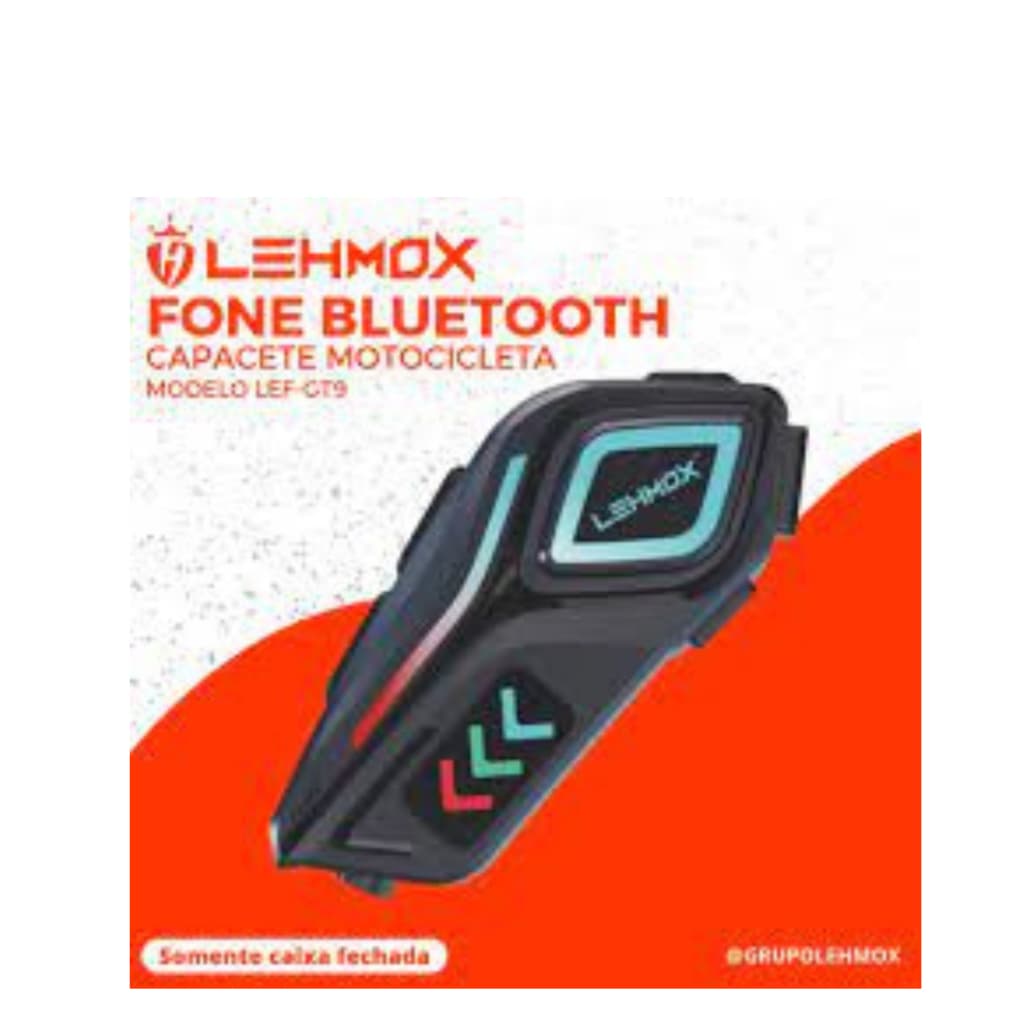 Fone De Ouvido Capacete Moto Bluetooth Sem Fio Prova De Água