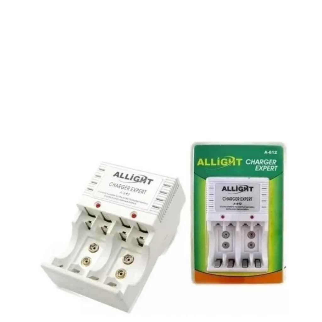 Carregador Allight Charger Expert A-612 Para 4 Pilhas