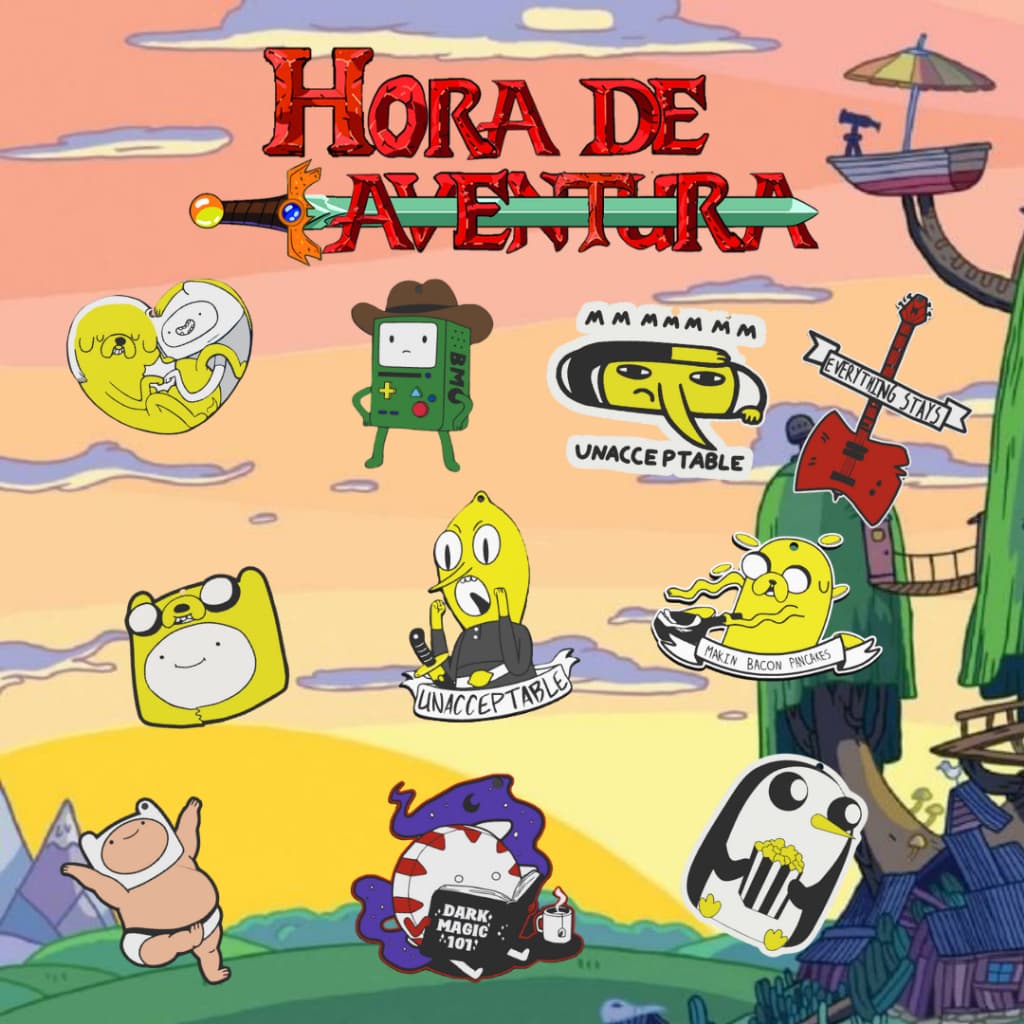 Chaveiro hora  de aventura diversos
