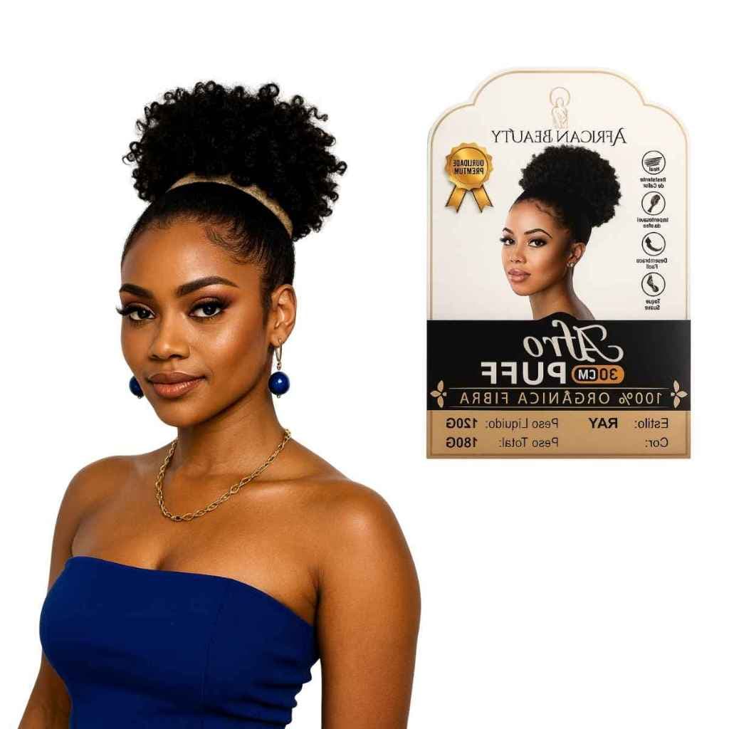 Aplique Coque Ray Cacheado Organico African Beauty 30cm