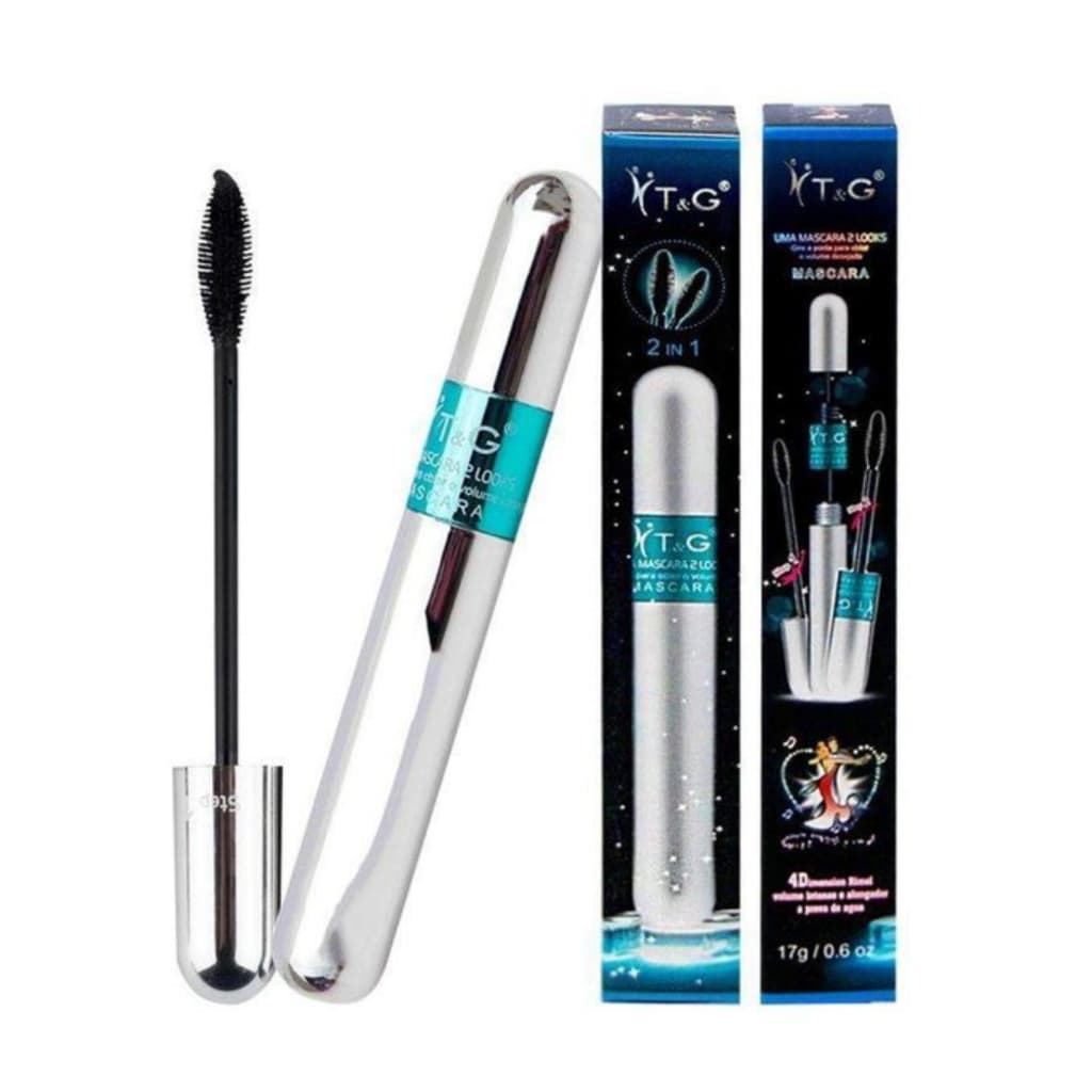 Máscara para cílios T&G Tango 2 em 1 á prova d'água 4D Original