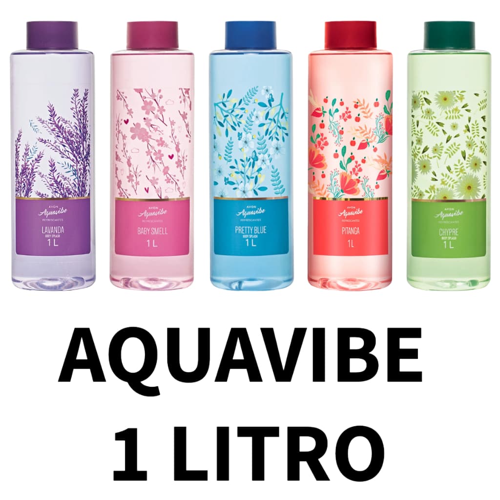 Avon Perfume Body Splash Aquavibe 1 Litro ORIGINAL E LACRADO