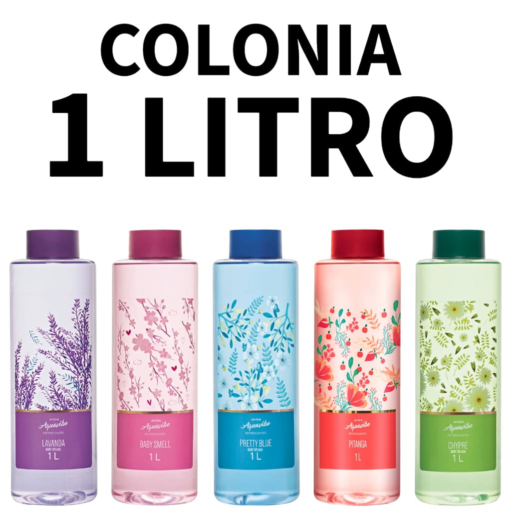 Perfume Body Splash Aquavibe Avon 1 Litro (ORIGINAL E LACRADO)
