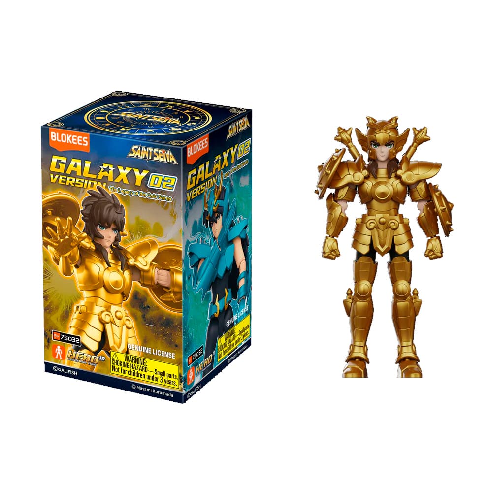 Boneco Cavaleiros Do Zodiaco Blokee Dohko De Libra