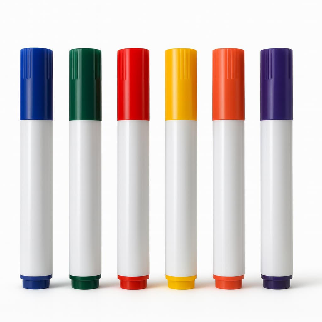 Kit com 6 Marcadores Coloridos para Caneta Spray Eletrica Joyville para Desenhos Diversos
