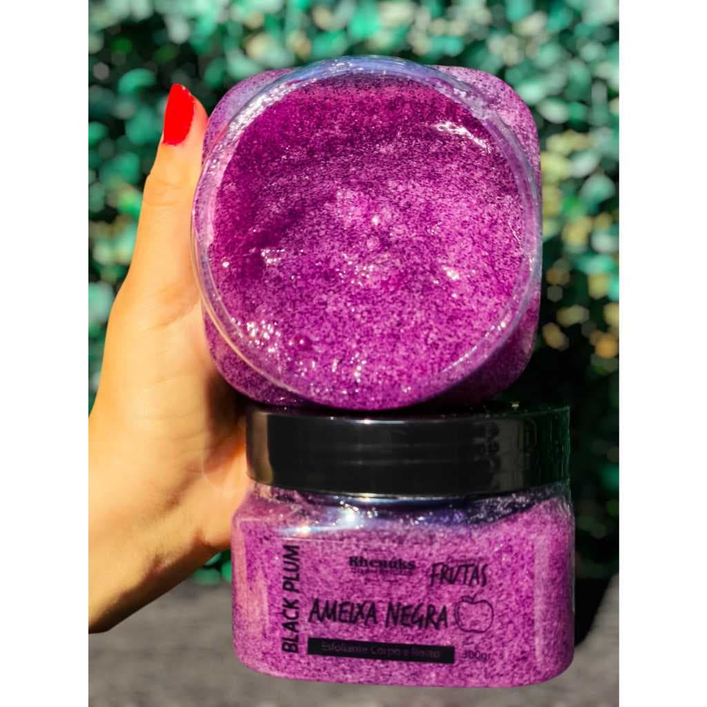 Esfoliante Ameixa Negra corpo e rosto