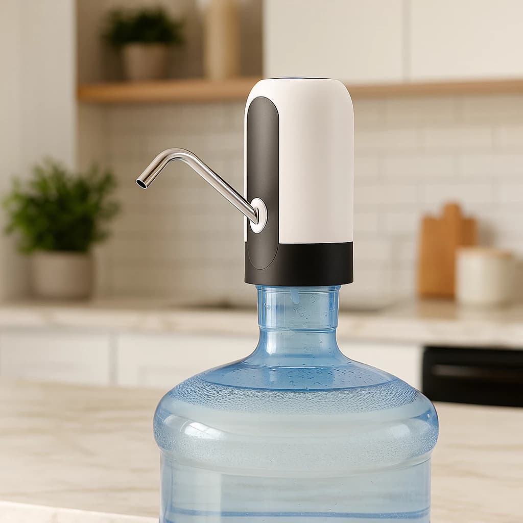Bomba Elétrica Filtro  Para Galão De Água 5 10 20LBebedor Eletrico De Agua recarregável Usb