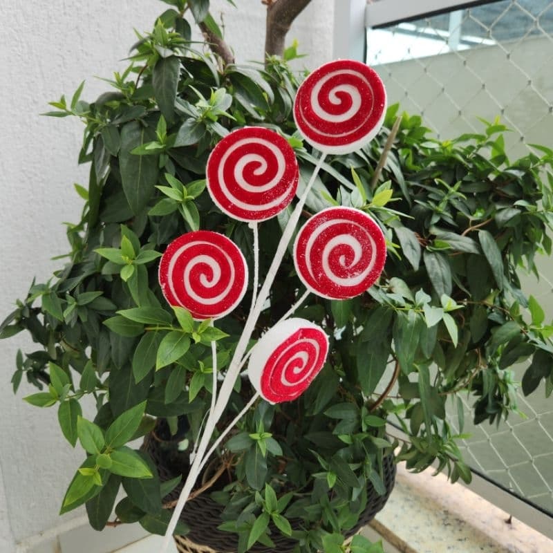 Galho de Natal Decorativo para arranjos decoração complemento de arranjos