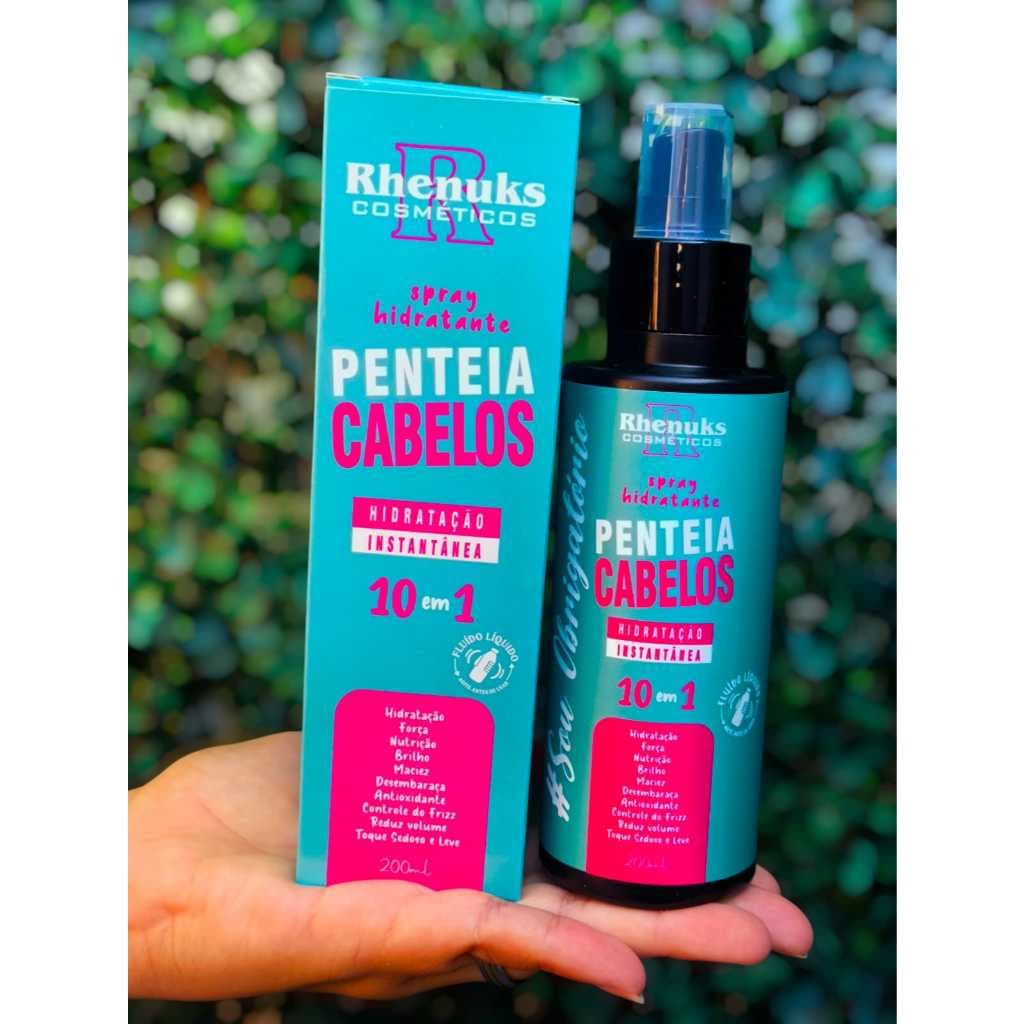 Spray Penteia Cabelo - Anti frizz - Hidratação - Brilho - Reduz volume