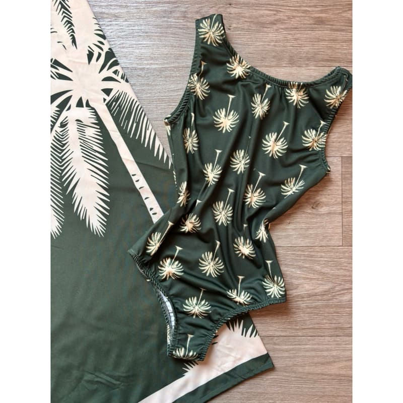 Body Feminino com Canga Leve - Look Praia e Piscina