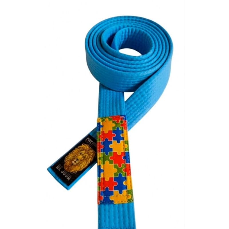 Faixa azul de jiu-jitsu/autismo