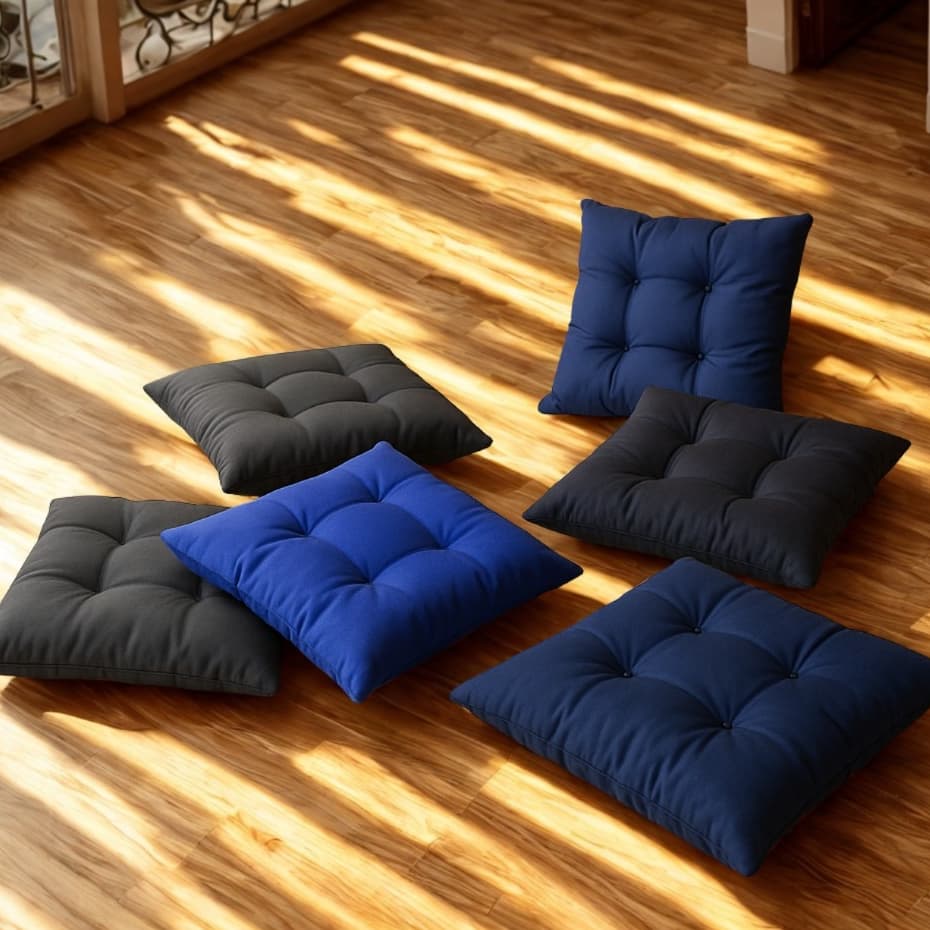 Almofada Futon Grande Cheia 60x60 Decorativa Cadeira Poltrona Pallet Sofá