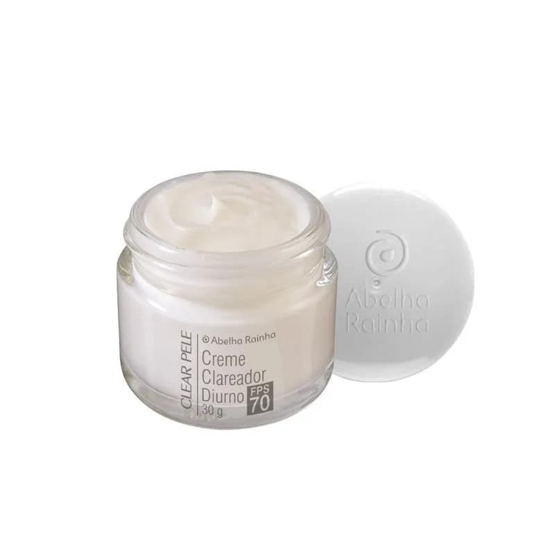 Clear Pele Creme Clareador Diurno Fps 70 30G Abelha Rainha