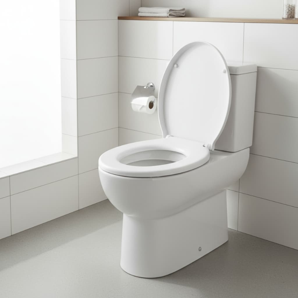 Assento Sanitário Injetado Vision Tampa Oval Redondo Deca Celite Icasa Incepa Hervy Roca Logasa