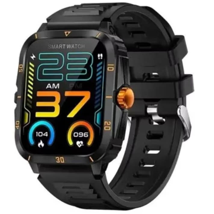 Relogio Inteligente esportivo com tela HD de 1,8 polegadas Monitor frequencia cardiaca sono
