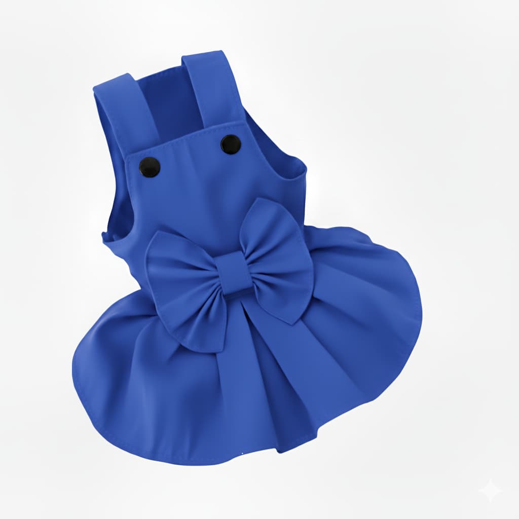 Roupa Vestido com Alca Pet Varias Cores Gato ou cachorro Peitoral Pet
