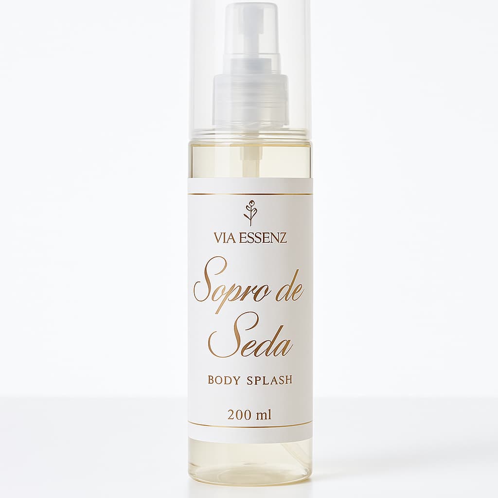 Body Splash Via Essenz 200 ml 🌸 Perfume Corporal Artesanal Feminino | Escolha Sua Fragrância