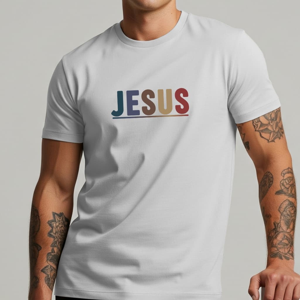 Camiseta Masculina Personalizada Jesus Jesus Blusa Algodão Premium