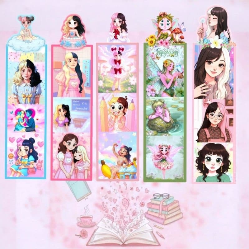 Marca Página Melanie Martinez Crybaby K-12 After School Portals(Design exclusivo by Portals Art)