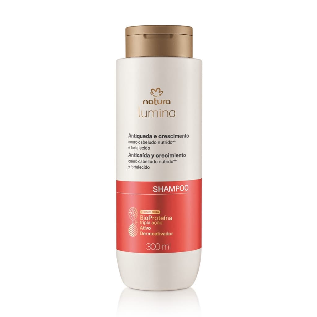 Shampoo Estimulante para Antiqueda e Crescimento Lumina Natura - 300 ml