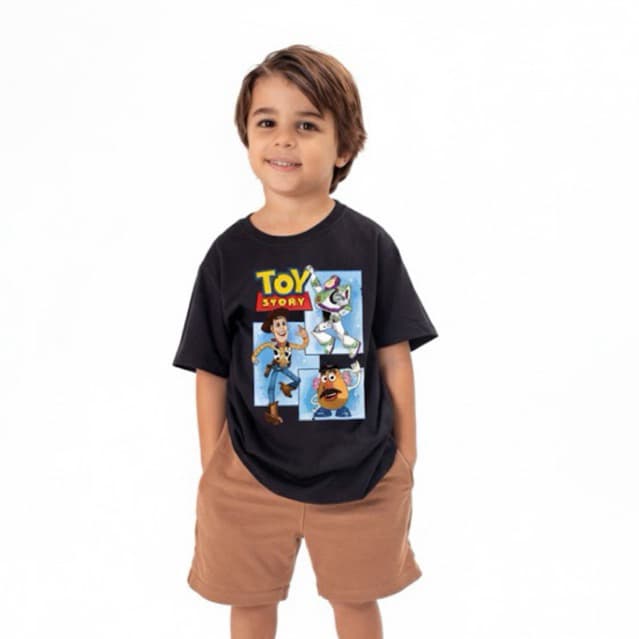 CAMISETA TOY STORE TAM  2 ao 16 STREETWEAR INFANTIL / Camisa para crianças