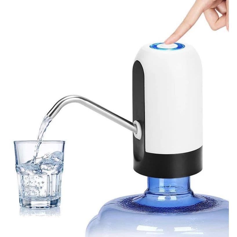 Bomba Elétrica de Água Galão USB Universal – Recarregável, Automática, 5/10/20 Litros