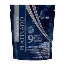 Pó Descolorante platinado 9 Tons Yamá 300g Professional
