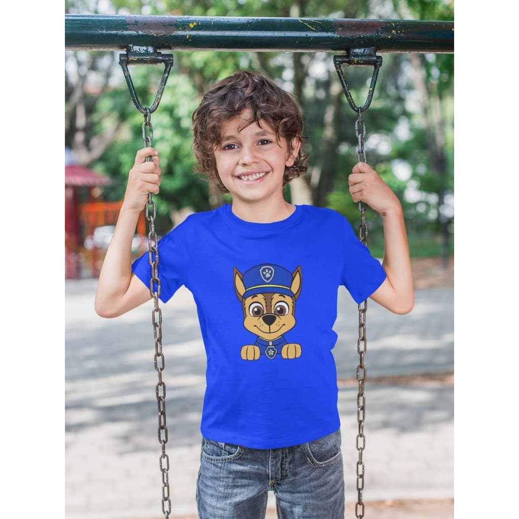 Camiseta Infantil Patrulha Canina Blusa 100% Algodão