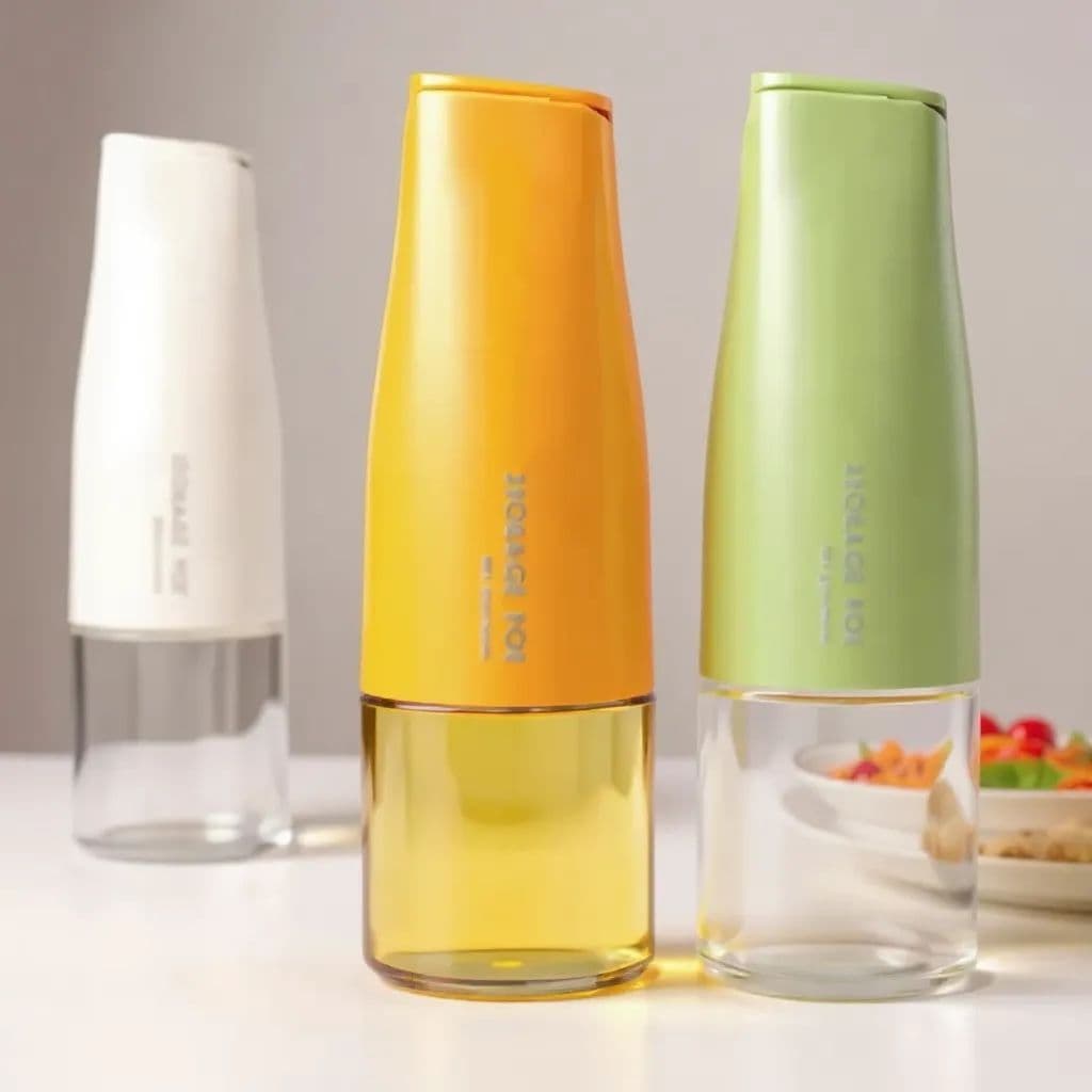Porta Azeite Vinagre 500ml-Galheteiro com Bico Dosadora-Galheteiro c/ Dosador-azeiteiro de Vidro-dispenser liquidos