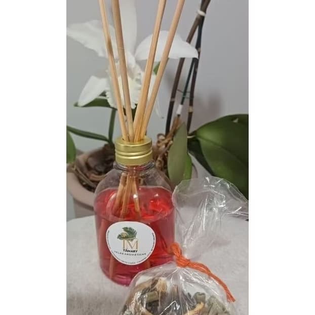 Aromatizador para ambiente clássico (200ml) difusor com varetas