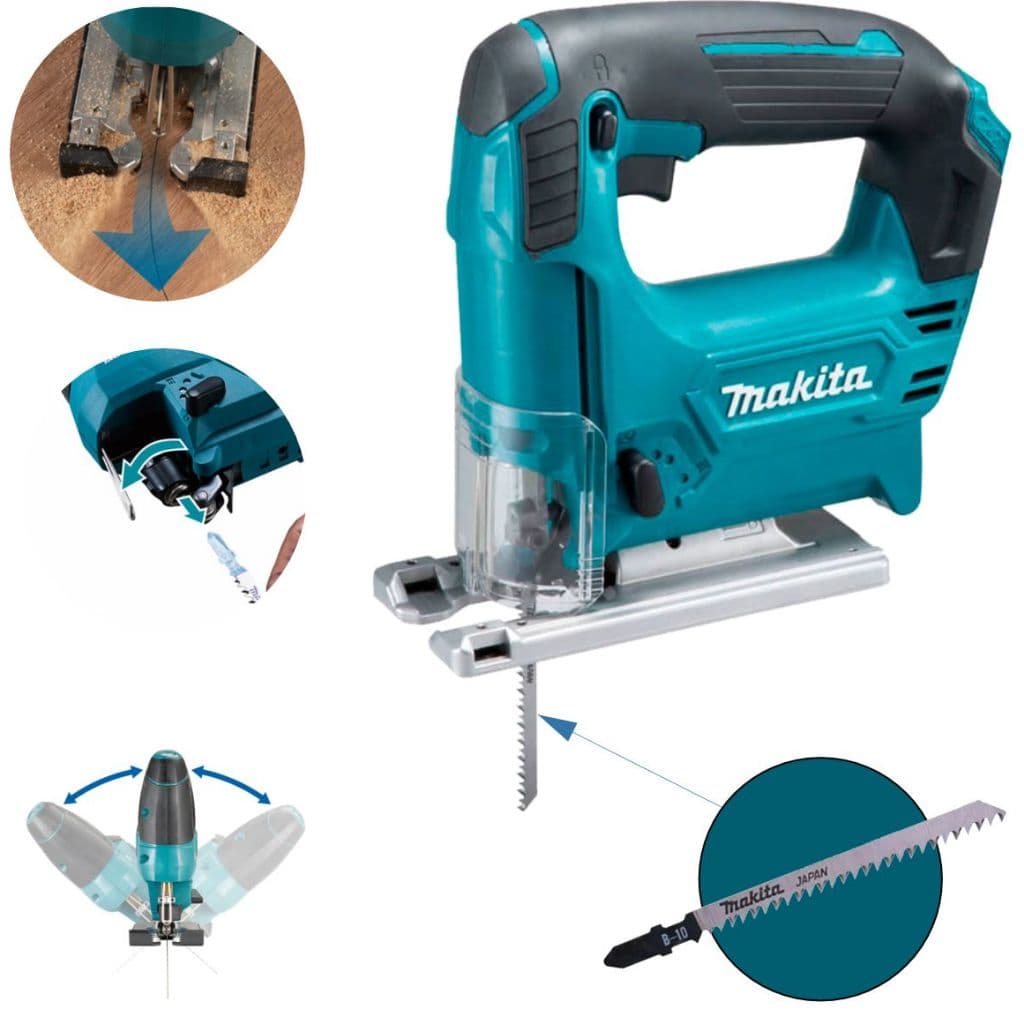 Serra Tico-tico A Bateria 12v Cxt Jv101dz Makita
