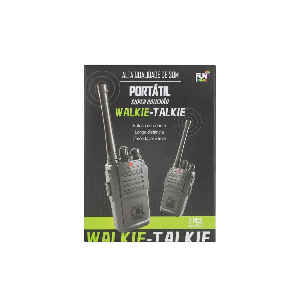 Walkie Talkie Brinquedo Rádio Comunicador Infantil Meninos