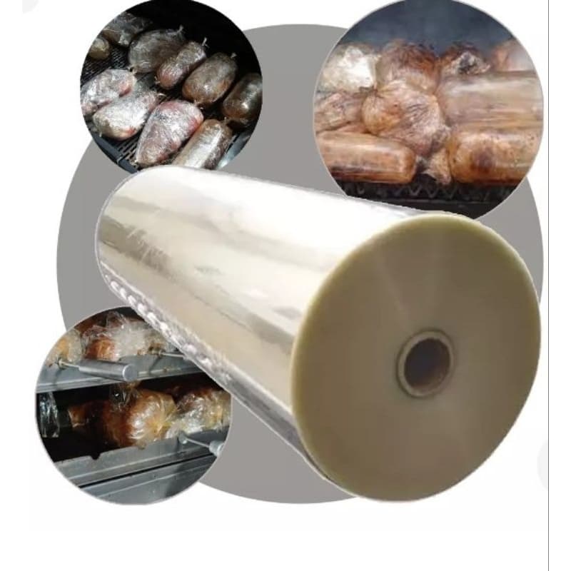 Bobina Papel Celofane Poliéster 60cmx65 metros 19 micras para Churrasco e Assados