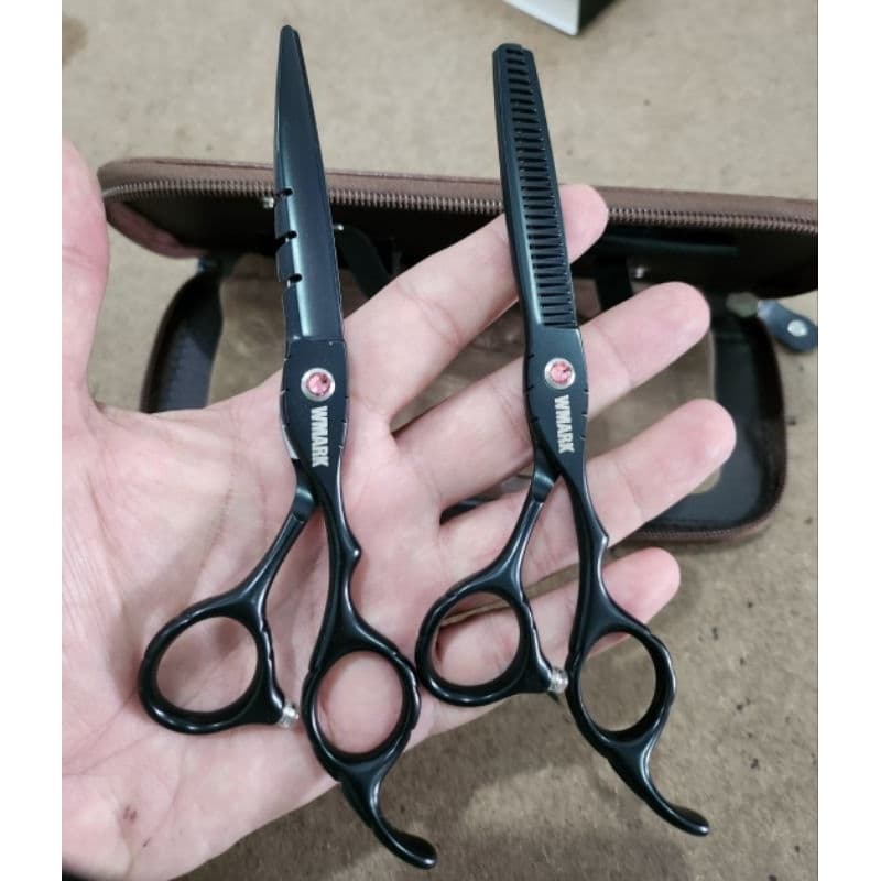 Tesoura De Cabelo Wmark Ps022 Aco Inoxidavel