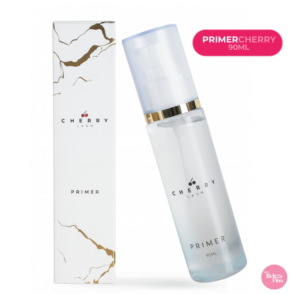 Primer Cherry Lash Primer Desengordurante para Extensão de Cílios 90ml