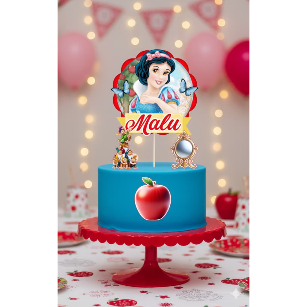 Topo Topper De Bolo PERSONALIZADO COM NOME