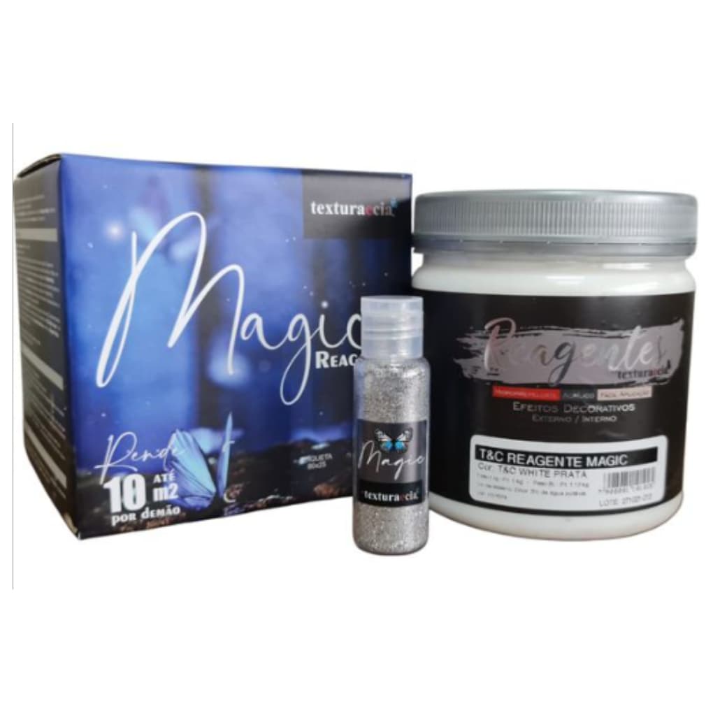 Textura e Cia, Reagente Magic efeito Prata 1Kg