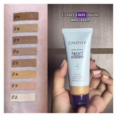 BASE LÍQUIDA NASCI ASSIM ZANPHY