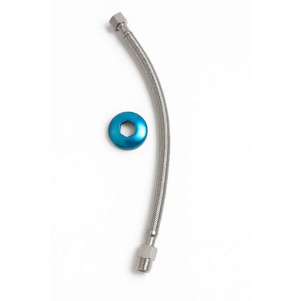 LIGAÇÃO FLEX INOX PARA AGUA 1/2 40cm