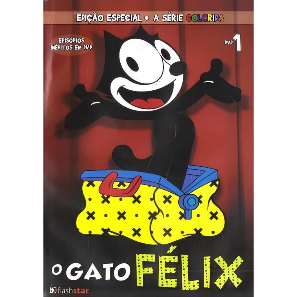 DVD O Gato Félix: Vol.1 - (Desenho Animado)