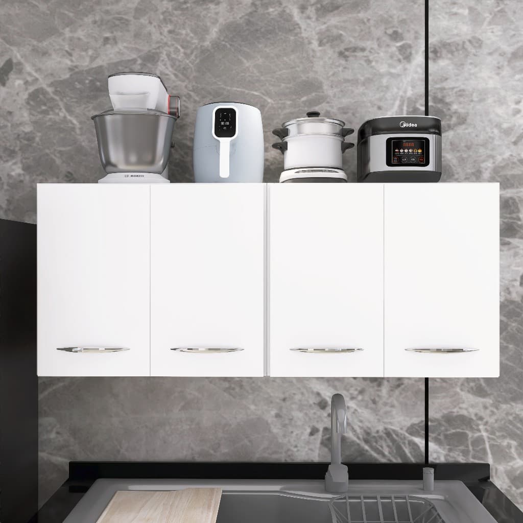 Armário de Parede 4 Portas 120cm Cozinha Multiuso