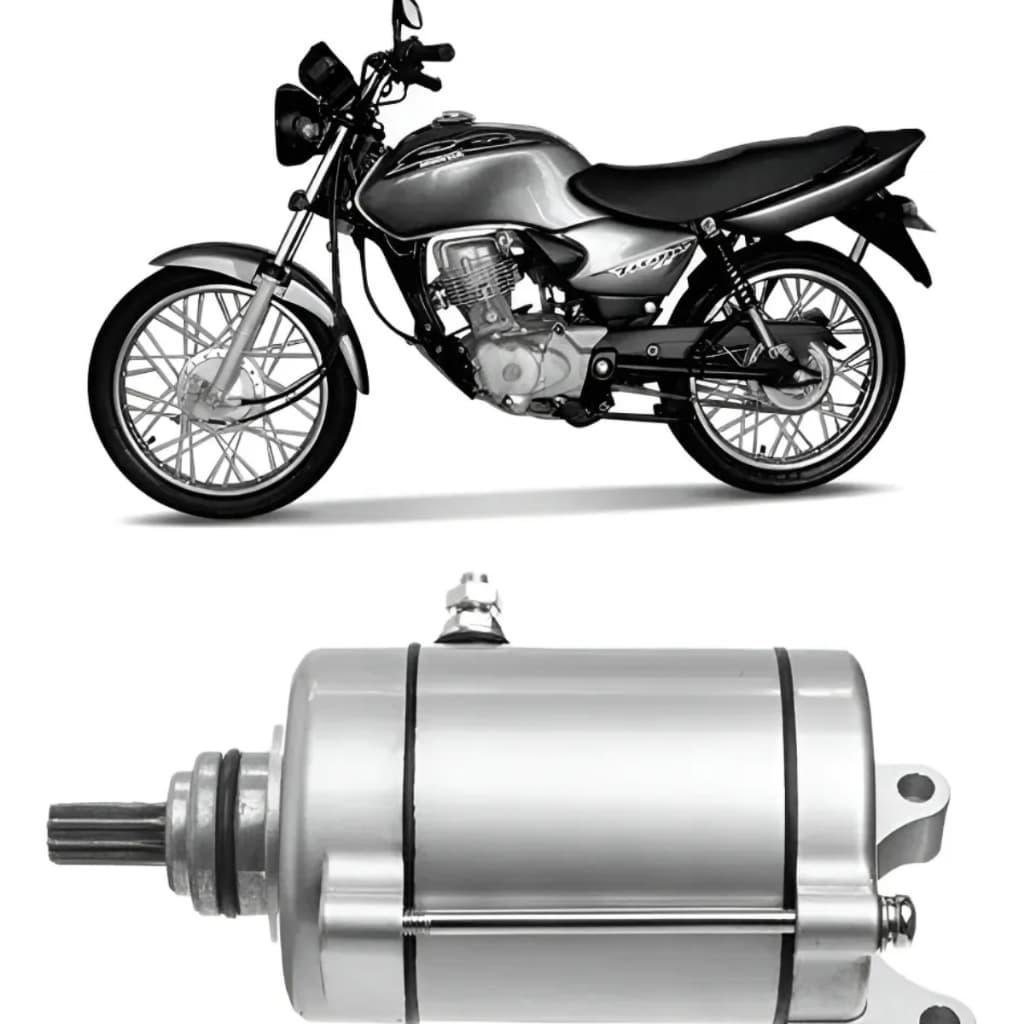 Motor Partida Cg 125 00/04 Cbx 150 Nx Xr 200 Crf 230 07/14 Motor de Arranque