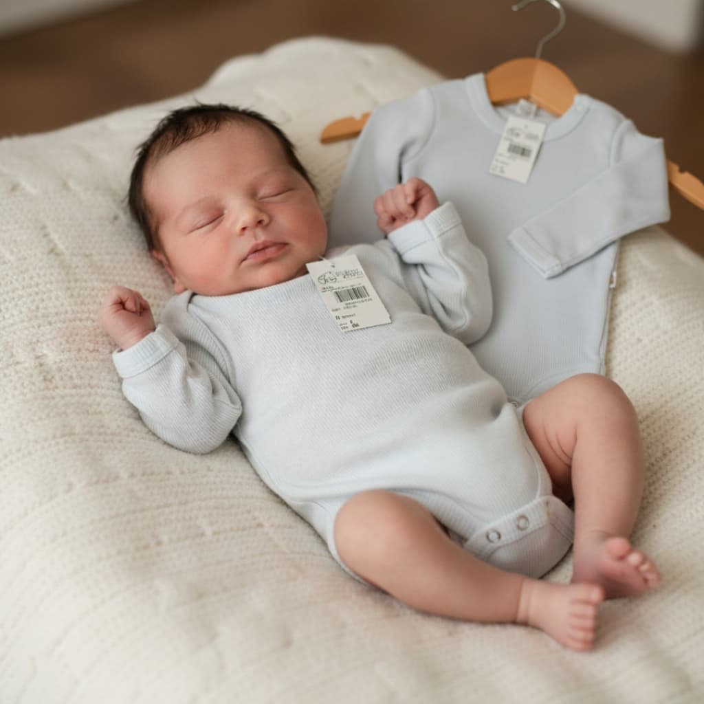 Kit 2 Body Branco Manga Longa - Baby Duck Comfort - 100% Algodão