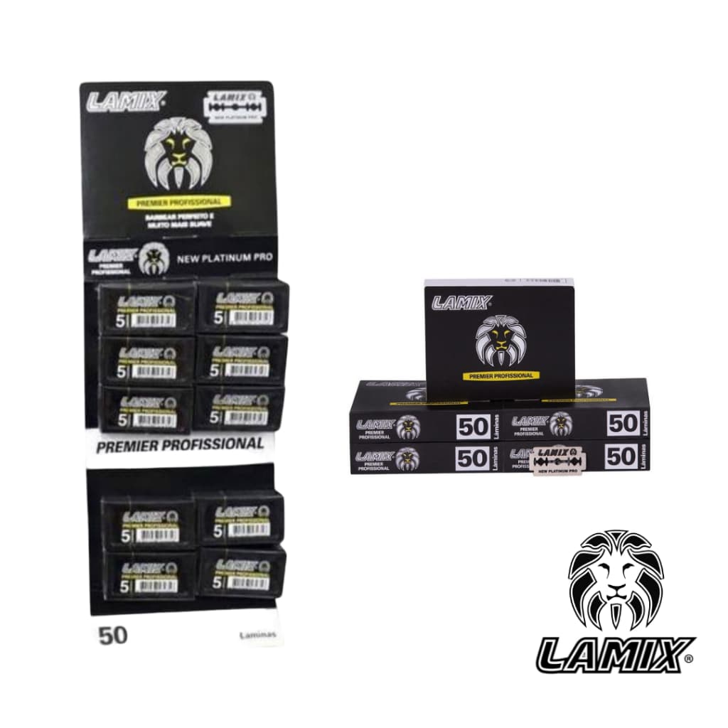 Lamina LAMIX PRETA PREMIER PRO - 1 Cartela